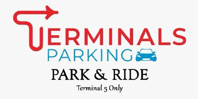 Terminals Park & Ride <small> T5 Only</small> logo