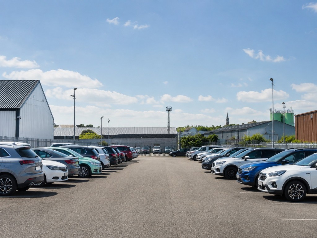 Car park at Heathrow