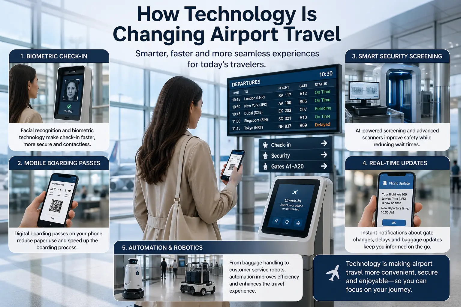 How Technology Is Changing Airport Travel