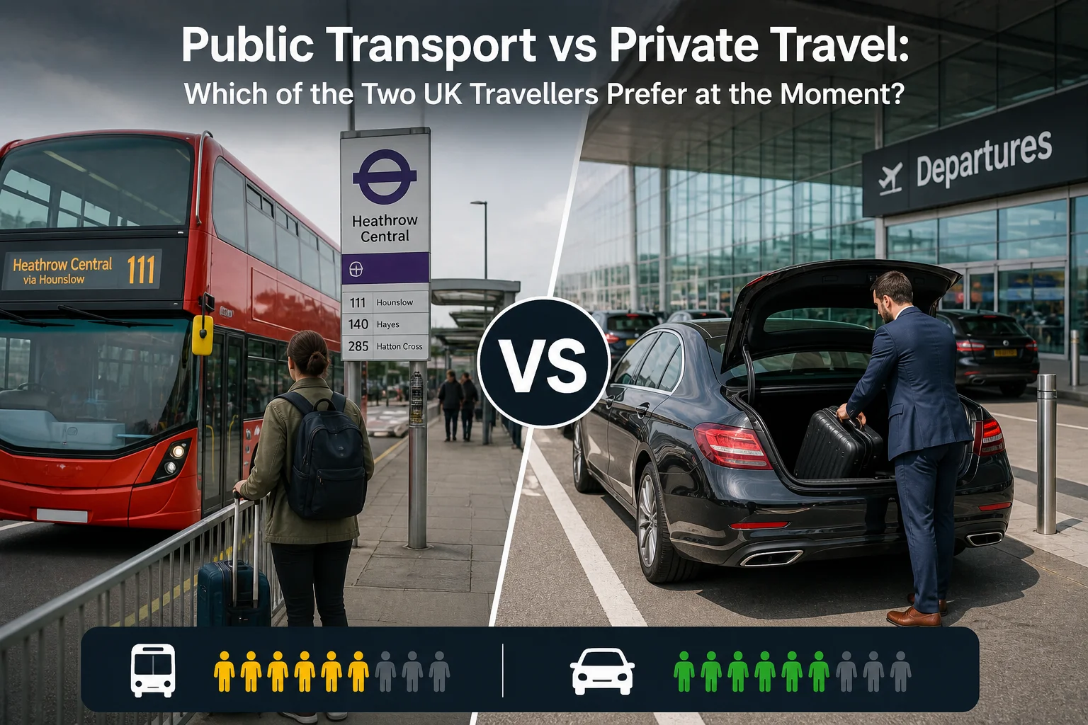 Public Transport vs Private Travel: Which of the two UK Travellers Prefer at the moment?
