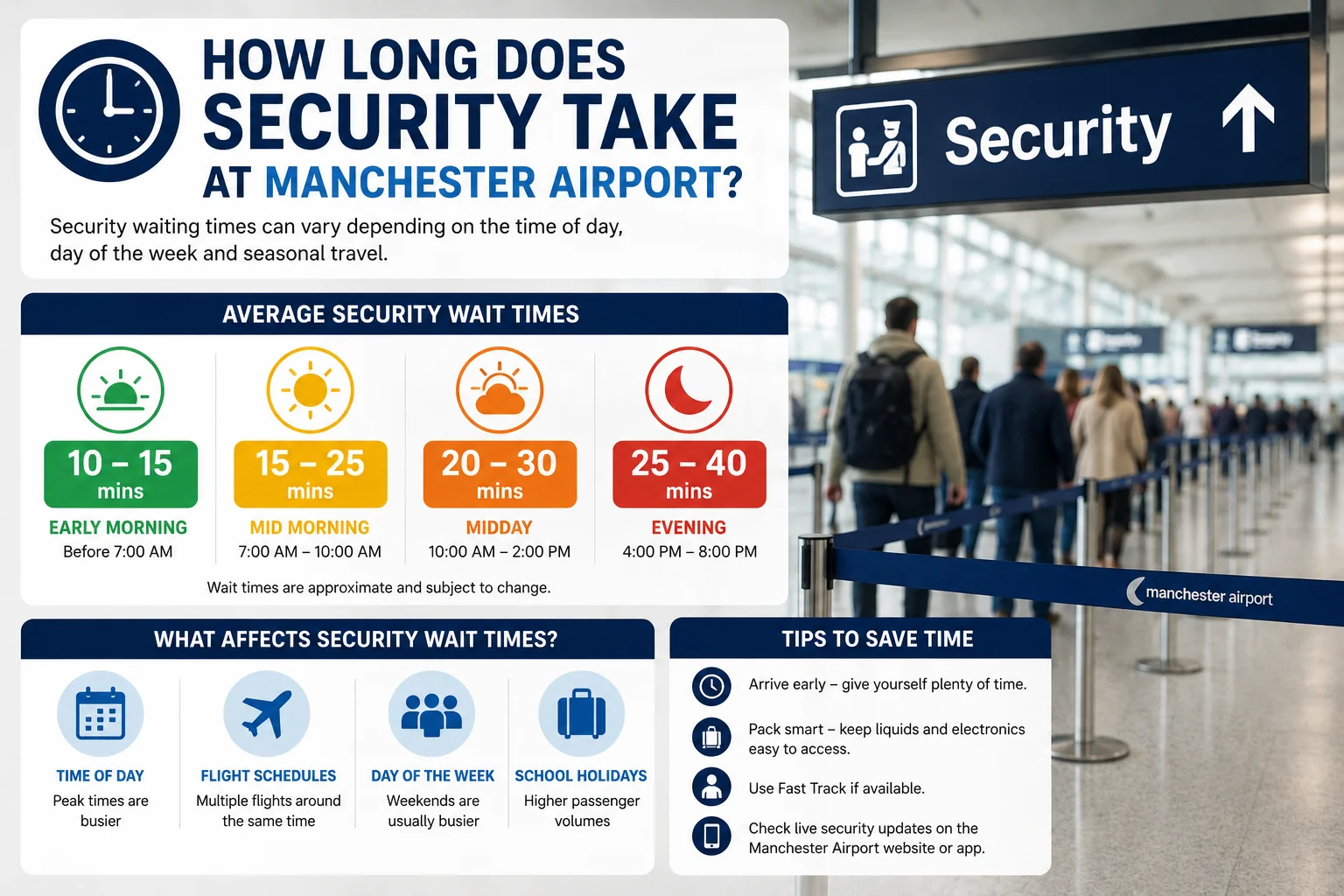 How Long Does Security Take at Manchester Airport?