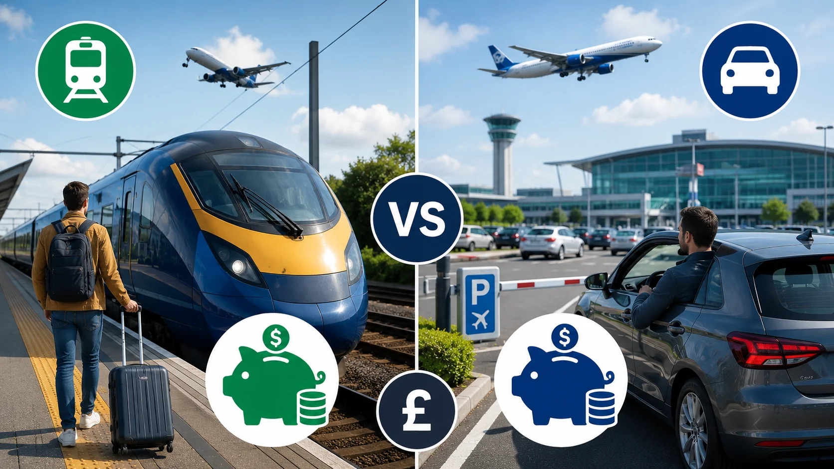Public Transport vs Driving to the Airport – Which Saves More?